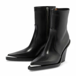 Best Pirce 🌟 Paris Texas Metal-trimmed Leather Ankle 🥾 Boots 😉 -Paris Texas Sales Store unnamed file 1019