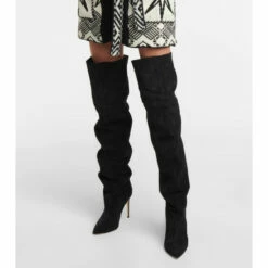 Coupon 🔥 Paris Texas Suede Over-the-knee 🥾 Boots ⌛ -Paris Texas Sales Store unnamed file 1038