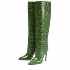 Outlet 🔥 Paris Texas Croc-effect Leather Knee-high 🥾 Boots 😉 -Paris Texas Sales Store unnamed file 1044