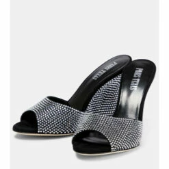 Budget 🌟 Paris Texas Holly Wanda Embellished Suede Mules 😉 -Paris Texas Sales Store unnamed file 1049