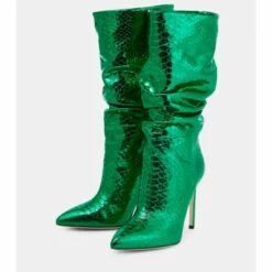 Best Pirce 😀 Paris Texas Slouchy Metallic Leather Ankle 🥾 Boots ✨ -Paris Texas Sales Store unnamed file 1059