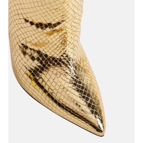 Budget ✔️ Paris Texas Slouchy Snake-effect Leather 🥾 Boots 🧨 7 Budget ✔️ Paris Texas Slouchy Snake-effect Leather 🥾 Boots 🧨 - Image 5