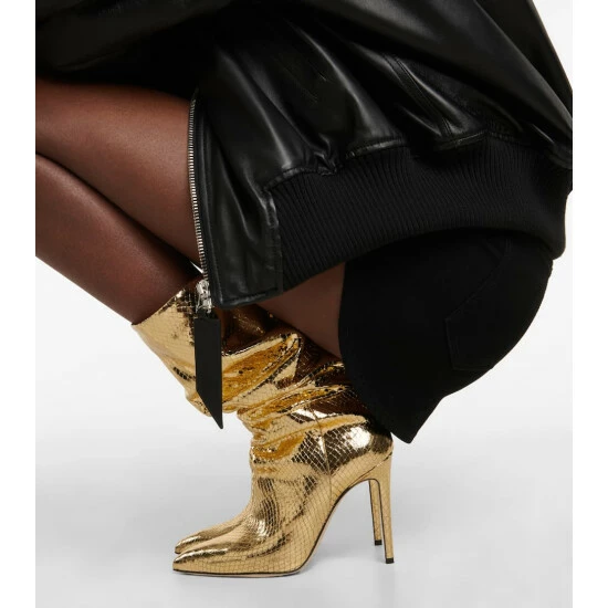 Budget ✔️ Paris Texas Slouchy Snake-effect Leather 🥾 Boots 🧨 8 Budget ✔️ Paris Texas Slouchy Snake-effect Leather 🥾 Boots 🧨 - Image 6