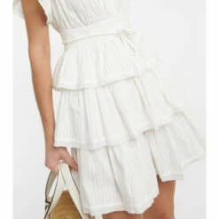 Best reviews of ✨ Ulla Johnson Camilla Ruffled Cotton Poplin Minidress 🧨 -Paris Texas Sales Store unnamed file 12