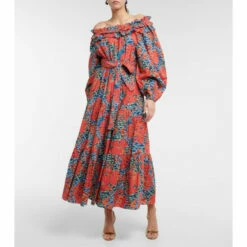 Coupon 🔥 Ulla Johnson Beatrix Cotton Poplin Maxi 👗 Dress ✨
