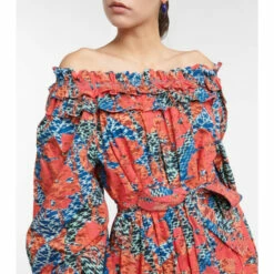 Coupon 🔥 Ulla Johnson Beatrix Cotton Poplin Maxi 👗 Dress ✨ -Paris Texas Sales Store unnamed file 123