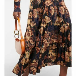 Best deal 💯 Ulla Johnson Makana Floral Cotton Poplin Midi 👗 Skirt 🤩 -Paris Texas Sales Store unnamed file 132