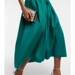Top 10 🧨 Ulla Johnson Emmaline Halterneck Cotton Poplin Midi 👗 Dress 🔥 -Paris Texas Sales Store unnamed file 149