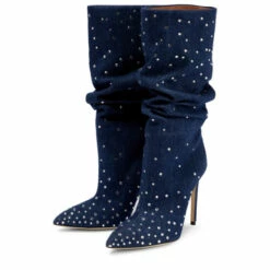 Best reviews of 💯 Paris Texas Holly Embellished Denim 🥾 Boots 🔥 -Paris Texas Sales Store unnamed file 203