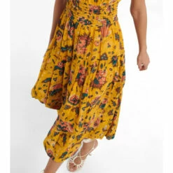 Outlet ❤️ Ulla Johnson Maya Floral Silk Chiffon Midi 👗 Dress 👍 -Paris Texas Sales Store unnamed file 208