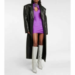 Budget 🛒 Paris Texas Holly Embellished Knee-high 🥾 Boots ⌛