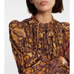 Cheap 😀 Ulla Johnson Maja Printed Chiffon Minidress ✨ -Paris Texas Sales Store unnamed file 289