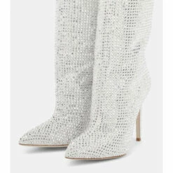 Budget 🛒 Paris Texas Holly Embellished Knee-high 🥾 Boots ⌛ -Paris Texas Sales Store unnamed file 290