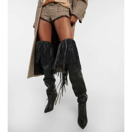 Cheapest ๐ Paris Texas Fringed Leather Over-the-knee ๐ฅพ Boots ๐ 5 Cheapest ๐ Paris Texas Fringed Leather Over-the-knee ๐ฅพ Boots ๐ - Image 3