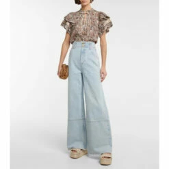 Hot Sale 𧨠Ulla Johnson High-rise Wide-leg π Jeans β