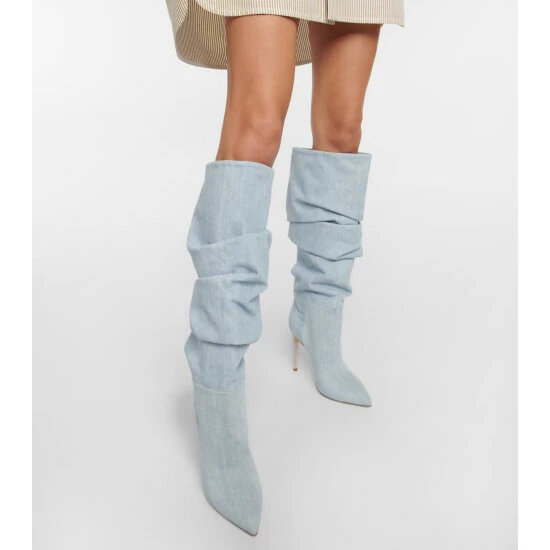Best deal ๐งจ Paris Texas Slouchy Denim Knee-high ๐ฅพ Boots ๐ 5 Best deal ๐งจ Paris Texas Slouchy Denim Knee-high ๐ฅพ Boots ๐ - Image 3