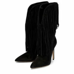 Best Pirce 🎉 Paris Texas Fringed Suede 🥾 Boots 🥰 -Paris Texas Sales Store unnamed file 412