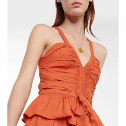 Discount ⭐ Ulla Johnson Marren Cotton Poplin Playsuit 🔥 -Paris Texas Sales Store unnamed file 446