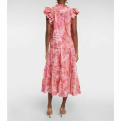 Budget ⭐ Ulla Johnson Lei Printed Cotton Top 💯 -Paris Texas Sales Store unnamed file 465