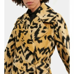 Flash Sale 👏 Ulla Johnson Umbra Belted Jacquard 🧥 Coat ⌛ -Paris Texas Sales Store unnamed file 474