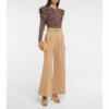 Cheap 🛒 Ulla Johnson Nico High-rise Wide-leg Cotton Pants 💯