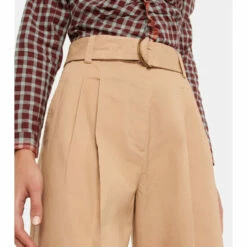 Cheap 🛒 Ulla Johnson Nico High-rise Wide-leg Cotton Pants 💯 -Paris Texas Sales Store unnamed file 496