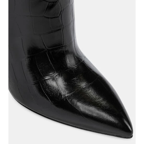 Coupon ๐คฉ Paris Texas Croc-effect Leather Knee-high ๐ฅพ Boots ๐ 7 Coupon ๐คฉ Paris Texas Croc-effect Leather Knee-high ๐ฅพ Boots ๐ - Image 5