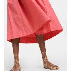 Budget 😀 Ulla Johnson Akshara Smocked Cotton Midi 👗 Dress ✔️ -Paris Texas Sales Store unnamed file 51