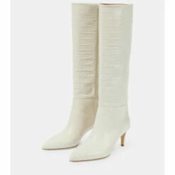 Best deal 🥰 Paris Texas Croc-effect Leather Knee-high 🥾 Boots 😉 -Paris Texas Sales Store unnamed file 532
