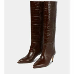 Deals 😉 Paris Texas Croc-effect Leather Knee-high 🥾 Boots 💯 -Paris Texas Sales Store unnamed file 556