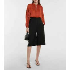Top 10 🛒 Ulla Johnson Maeve Ruffle-trimmed Plissé Blouse 😀