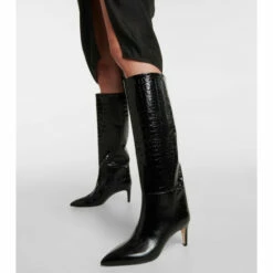 Outlet 😉 Paris Texas Croc-effect Leather Knee-high 🥾 Boots 😉 -Paris Texas Sales Store unnamed file 575