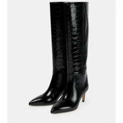 Outlet 😉 Paris Texas Croc-effect Leather Knee-high 🥾 Boots 😉 -Paris Texas Sales Store unnamed file 576