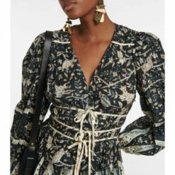 Buy 😍 Ulla Johnson Nina Printed Cotton-blend Minidress 🌟 -Paris Texas Sales Store unnamed file 601