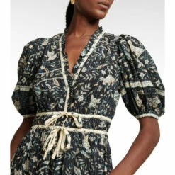 Outlet 🔔 Ulla Johnson Annisa Printed Midi 👗 Dress 🎉 -Paris Texas Sales Store unnamed file 622