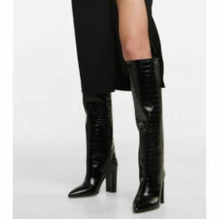 Top 10 ⭐ Paris Texas Croc-effect Leather Knee-high 🥾 Boots 🥰 -Paris Texas Sales Store unnamed file 626