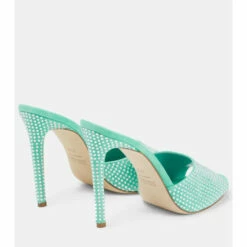 Coupon ⭐ Paris Texas Holly Embellished Suede Mules 😀 -Paris Texas Sales Store unnamed file 671