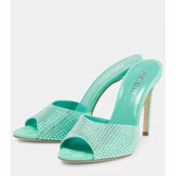 Coupon ⭐ Paris Texas Holly Embellished Suede Mules 😀 -Paris Texas Sales Store unnamed file 674