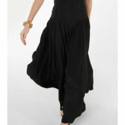 Best Pirce 🤩 Ulla Johnson Anya Pleated Silk Gown 😀 -Paris Texas Sales Store unnamed file 690