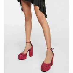 Budget ✨ Paris Texas Dalilah Glitter Platform Pumps 🥰 -Paris Texas Sales Store unnamed file 712