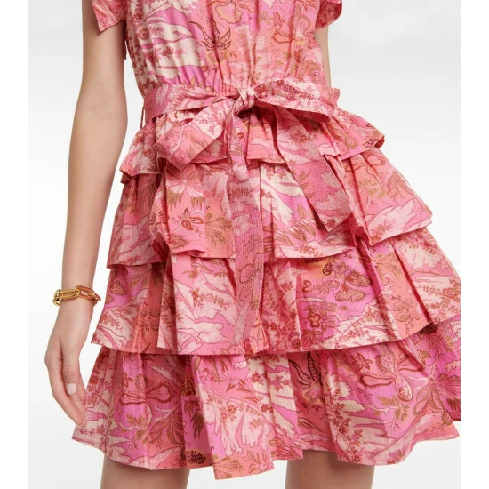 New π Ulla Johnson Lulua Printed Cotton Minidress π₯° 6 New π Ulla Johnson Lulua Printed Cotton Minidress π₯° - Image 4