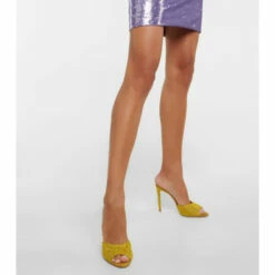 Flash Sale ⭐ Paris Texas Holly Embellished Suede Mules 🥰 -Paris Texas Sales Store unnamed file 723