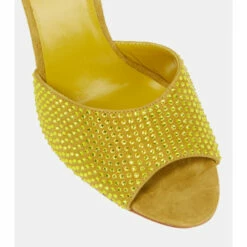 Flash Sale ⭐ Paris Texas Holly Embellished Suede Mules 🥰 -Paris Texas Sales Store unnamed file 725