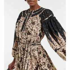 Budget ❤️ Ulla Johnson Kemala Self-tie Printed Midi 👗 Dress 🔥 8 Budget ❤️ Ulla Johnson Kemala Self-tie Printed Midi 👗 Dress 🔥 -Paris Texas Sales Store unnamed file 745