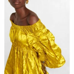 Outlet 🔥 Ulla Johnson Martine Ruched Minidress 🛒 -Paris Texas Sales Store unnamed file 754