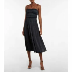 Best Pirce π Ulla Johnson Neveah PlissΓ© Midi π Dress π₯