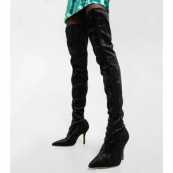 Best Sale 🔥 Paris Texas Mama Over-the-knee Velvet 🥾 Boots 🎁 -Paris Texas Sales Store unnamed file 762