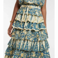 Coupon 🤩 Ulla Johnson Margot Floral Cotton-blend Maxi 👗 Skirt 🌟 -Paris Texas Sales Store unnamed file 767