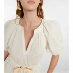 Deals 🤩 Ulla Johnson Olina Cotton Midi 👗 Dress ⌛ -Paris Texas Sales Store unnamed file 783