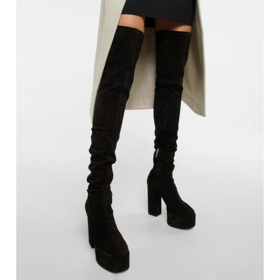 Hot Sale 𧨠Paris Texas Suede Platform Over-the-knee π₯Ύ Boots π 5 Hot Sale 𧨠Paris Texas Suede Platform Over-the-knee π₯Ύ Boots π - Image 3